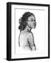 Portrait Expression - Glance-Manny Woodard-Framed Giclee Print