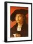 Portrait fo Bernhard von Reesen-Albrecht Dürer-Framed Collectable Print