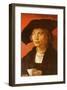 Portrait fo Bernhard von Reesen-Albrecht Dürer-Framed Collectable Print