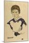 Portrait Fraulein Toni Rieger-Egon Schiele-Mounted Giclee Print