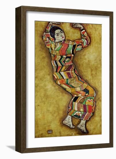 Portrait Friederike Maria Beer, 1914-Egon Schiele-Framed Giclee Print