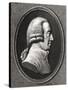 Portrait from a Medallion of Adam Smith (1723-90)-William Holl the Younger-Stretched Canvas