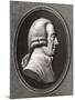 Portrait from a Medallion of Adam Smith (1723-90)-William Holl the Younger-Mounted Giclee Print