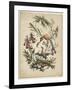 Portrait from Galerie Fashionable, C. 1830-Achille Deveria-Framed Giclee Print