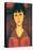 Portrait Girl-Amedeo Modigliani-Stretched Canvas