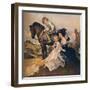 'Portrait Group', 1908-George Washington Lambert-Framed Giclee Print