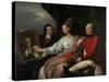 Portrait Group of the Drummond Family-Benjamin West-Stretched Canvas