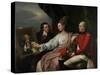 Portrait Group of the Drummond Family-Benjamin West-Stretched Canvas