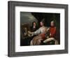 Portrait Group of the Drummond Family-Benjamin West-Framed Giclee Print