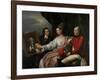 Portrait Group of the Drummond Family-Benjamin West-Framed Giclee Print