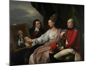 Portrait Group of the Drummond Family-Benjamin West-Mounted Giclee Print