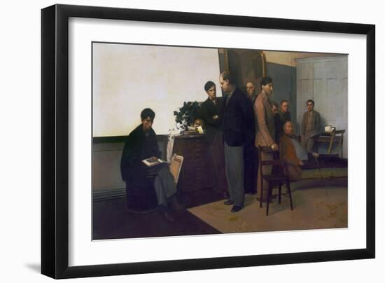 Portrait Group-Rodrigo Moynihan-Framed Giclee Print