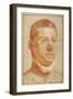 Portrait-Head of a Young Man-Annibale Carracci-Framed Giclee Print