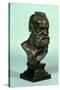 Portrait Head of Victor Hugo-Auguste Rodin-Stretched Canvas