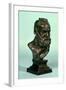 Portrait Head of Victor Hugo-Auguste Rodin-Framed Giclee Print