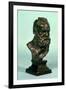 Portrait Head of Victor Hugo-Auguste Rodin-Framed Giclee Print