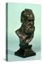 Portrait Head of Victor Hugo-Auguste Rodin-Stretched Canvas