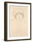 Portrait in a Hat, 1917-118-Gustav Klimt-Framed Giclee Print