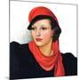 "Portrait in Black and Red,"January 7, 1939-Neysa Mcmein-Mounted Giclee Print