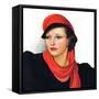 "Portrait in Black and Red,"January 7, 1939-Neysa Mcmein-Framed Stretched Canvas