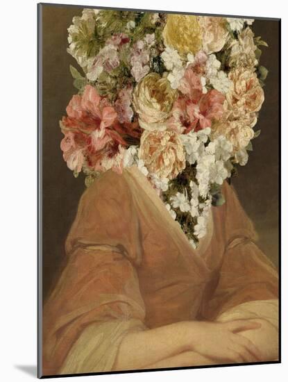 Portrait in Bloom II-Annie Warren-Mounted Art Print