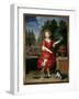 Portrait in Foot of Mademoiselle De Blois (1666-1739) Marie Anne De Bourbon, Daughter of Louis XIV-Pierre Mignard-Framed Giclee Print