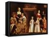 Portrait in Interior-Antoine Le Nain-Framed Stretched Canvas