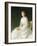 Portrait in White, 1889-Frank Weston Benson-Framed Premium Giclee Print