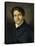 Portrait Leon Riesener-Eugene Delacroix-Stretched Canvas