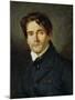 Portrait Leon Riesener-Eugene Delacroix-Mounted Giclee Print