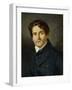 Portrait Leon Riesener-Eugene Delacroix-Framed Giclee Print