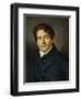 Portrait Leon Riesener-Eugene Delacroix-Framed Giclee Print