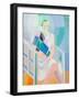 Portrait Madame Heim, 1927-Robert Delaunay-Framed Giclee Print