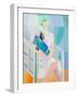 Portrait Madame Heim, 1927-Robert Delaunay-Framed Giclee Print