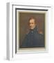 Portrait : Major John Biddle-Thomas Sully-Framed Collectable Print