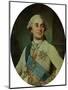 Portrait Medallion of Louis XVI (1754-93) 1775-Joseph Siffred Duplessis-Mounted Giclee Print