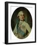 Portrait Medallion of Louis XVI (1754-93) 1775-Joseph Siffred Duplessis-Framed Giclee Print