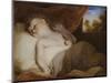 Portrait Miniature of 'A Child Asleep', after Joshua Reynolds-Samuel Shelley-Mounted Giclee Print