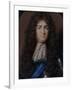 Portrait Miniature of Christopher Monck, 2nd Duke of Albermarle (1653-88) 1680-Peter Cross-Framed Giclee Print