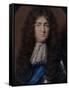 Portrait Miniature of Christopher Monck, 2nd Duke of Albermarle (1653-88) 1680-Peter Cross-Framed Stretched Canvas