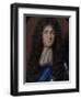 Portrait Miniature of Christopher Monck, 2nd Duke of Albermarle (1653-88) 1680-Peter Cross-Framed Giclee Print