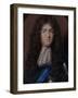 Portrait Miniature of Christopher Monck, 2nd Duke of Albermarle (1653-88) 1680-Peter Cross-Framed Giclee Print