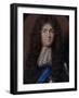 Portrait Miniature of Christopher Monck, 2nd Duke of Albermarle (1653-88) 1680-Peter Cross-Framed Giclee Print