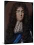 Portrait Miniature of Christopher Monck, 2nd Duke of Albermarle (1653-88) 1680-Peter Cross-Stretched Canvas