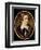 Portrait Miniature of John Keats (W/C on Ivory) (Detail of 67539)-null-Framed Giclee Print