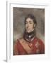 Portrait Miniature of Stapleton Cotton, 1st Viscount Combermere, C.1812-John Wright-Framed Giclee Print