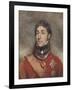 Portrait Miniature of Stapleton Cotton, 1st Viscount Combermere, C.1812-John Wright-Framed Giclee Print