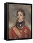 Portrait Miniature of Stapleton Cotton, 1st Viscount Combermere, C.1812-John Wright-Framed Stretched Canvas