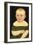 Portrait of a Baby, c.1840-William Matthew Prior-Framed Giclee Print