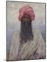 Portrait of a Baluchi man - early 20th century-Mortimer Ludington Menpes-Mounted Giclee Print